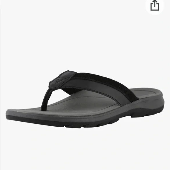 VIONIC Dennis Leather Sandal Flip Flop Color-White Size-8 NWT Women main image 3